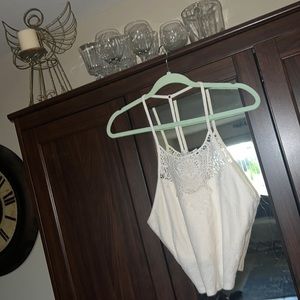 Off white crop top